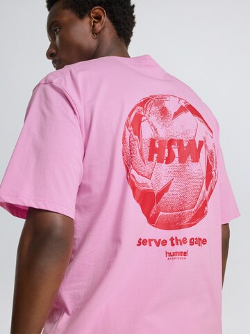 Hummel Bluser & t-shirts 'Football' i pink