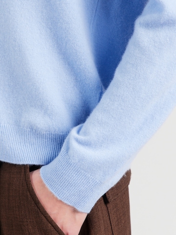 UNITED COLORS OF BENETTON Regular fit Trui 'MAGLIA' in Blauw