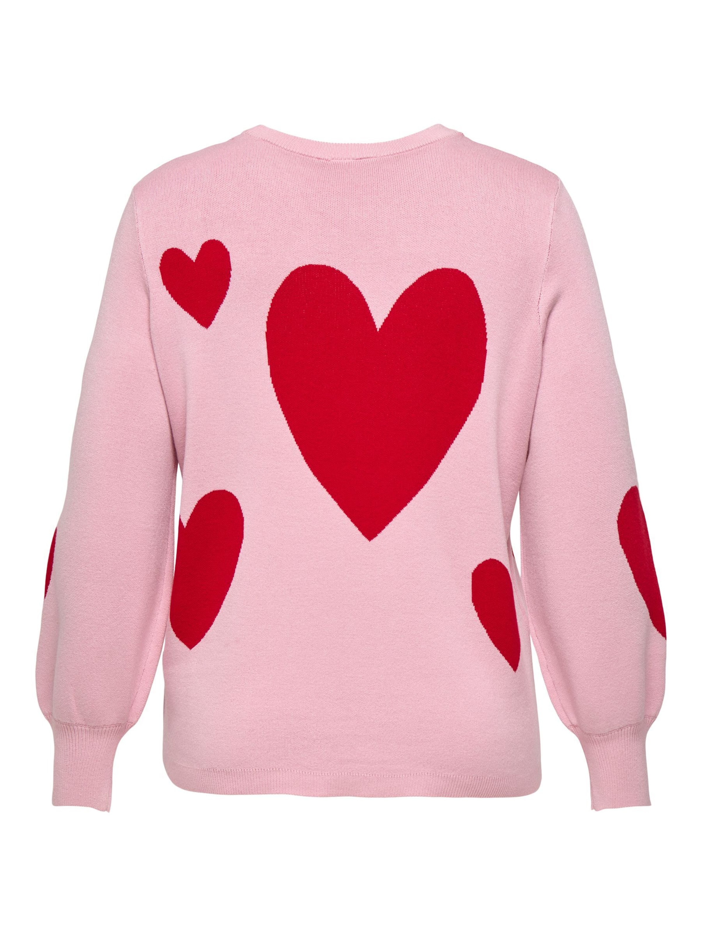 Pull-over 'CARMontana' ONLY Carmakoma en rose