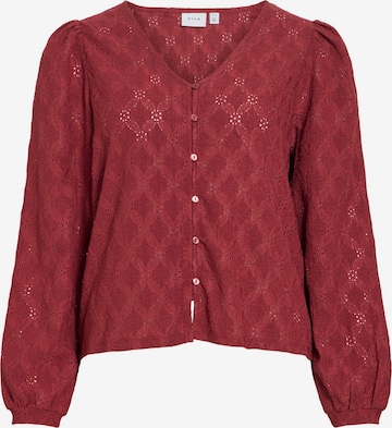 VILA Bluse in Rot: Vorderseite