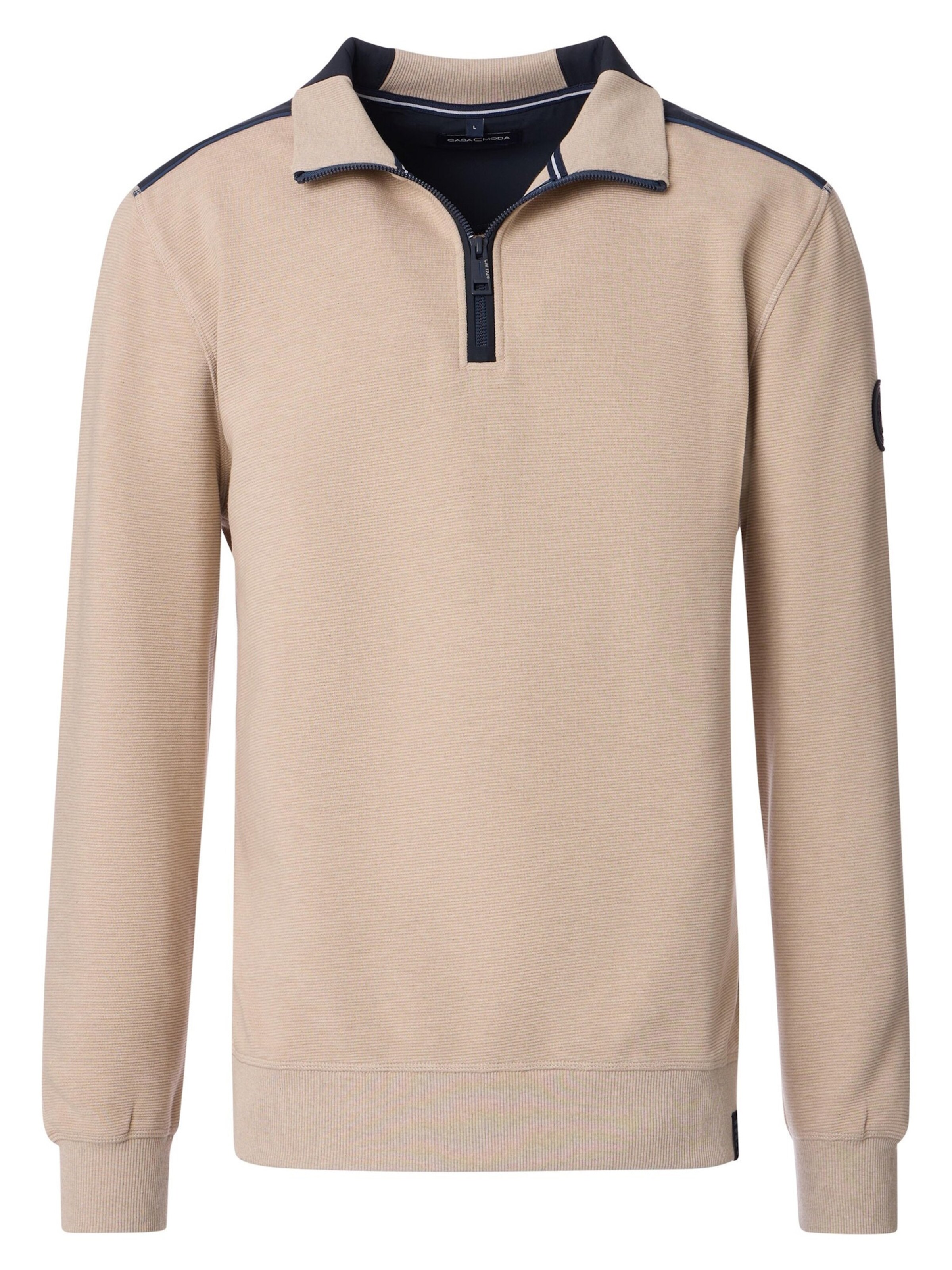 CASAMODA Sweatshirt in Beige: voorkant