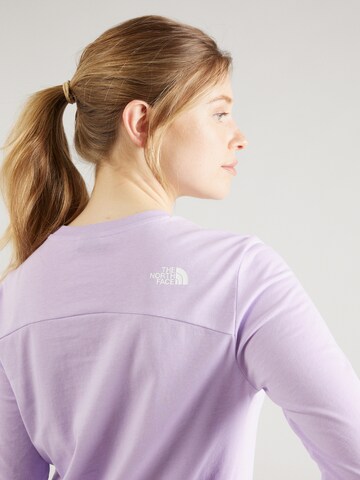 T-shirt THE NORTH FACE en violet