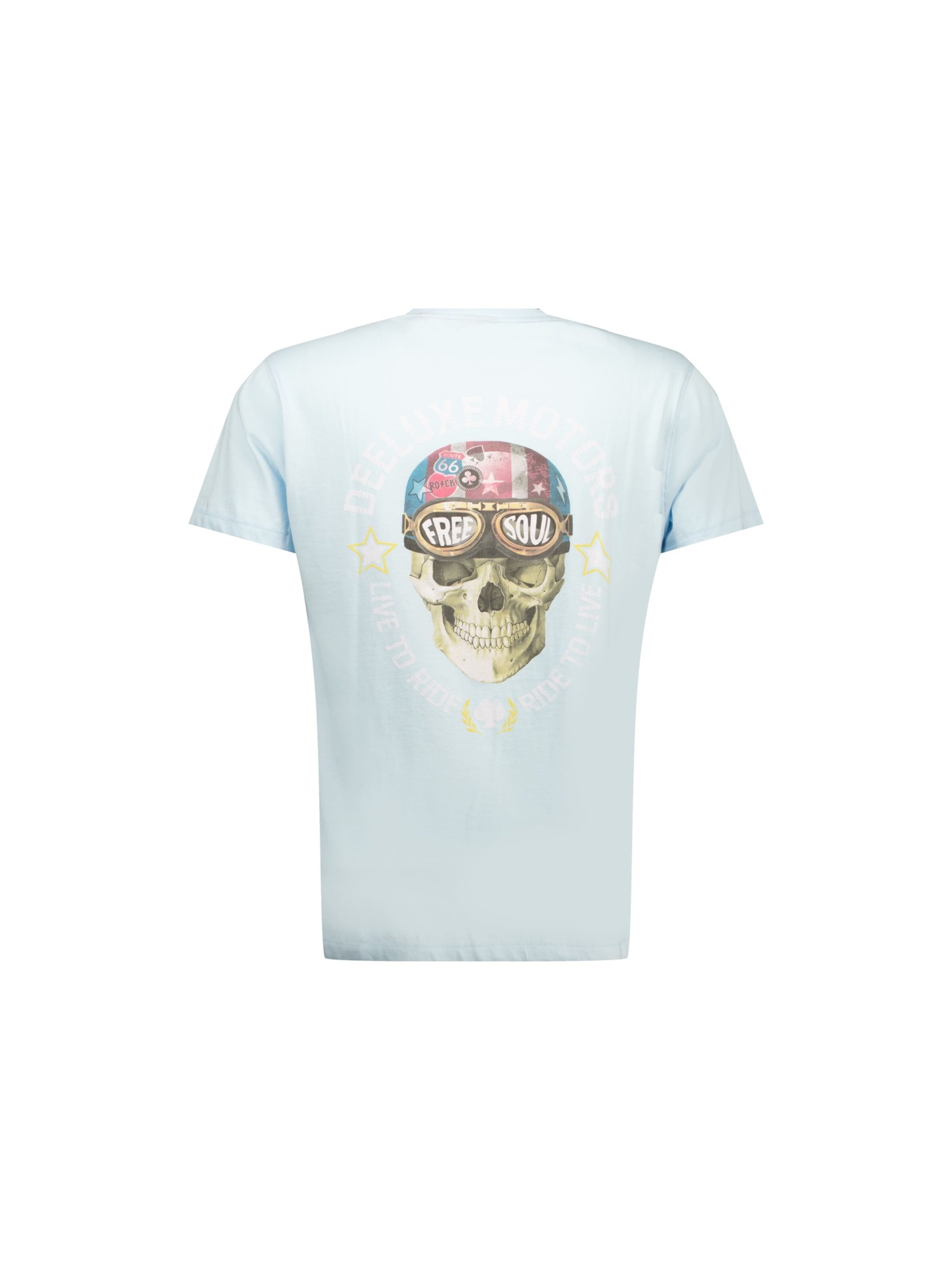 T-Shirt 'DEKARI' Deeluxe en bleu