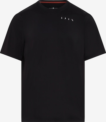 Born Living Yoga Sporttop 'Geneva' in Zwart: voorkant