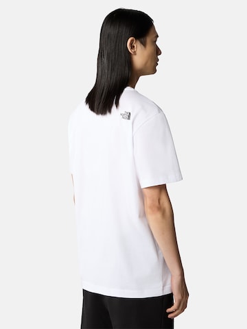 THE NORTH FACE T-shirt i vit