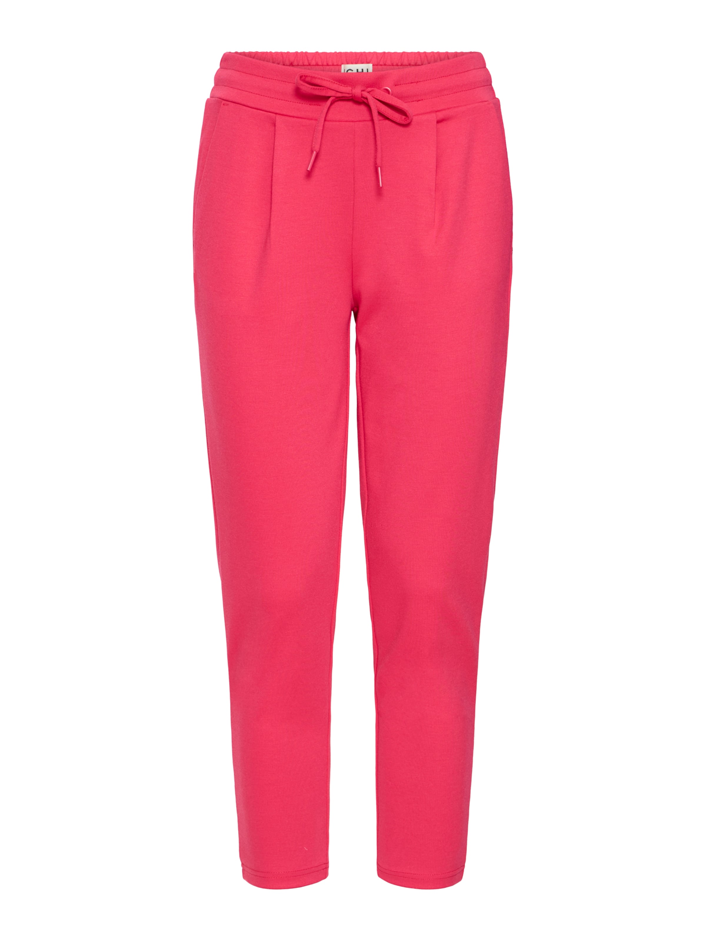ICHI Pleat-front trousers 'IHKate' in Pink: front