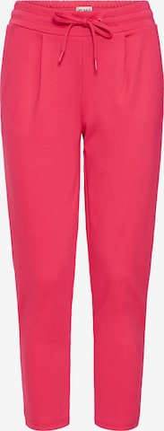 Pantalon à pince 'IHKate' ICHI en rose : devant
