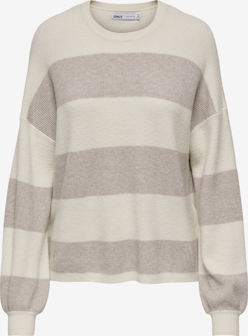ONLY Pullover 'ONLATIA' i grå: forside
