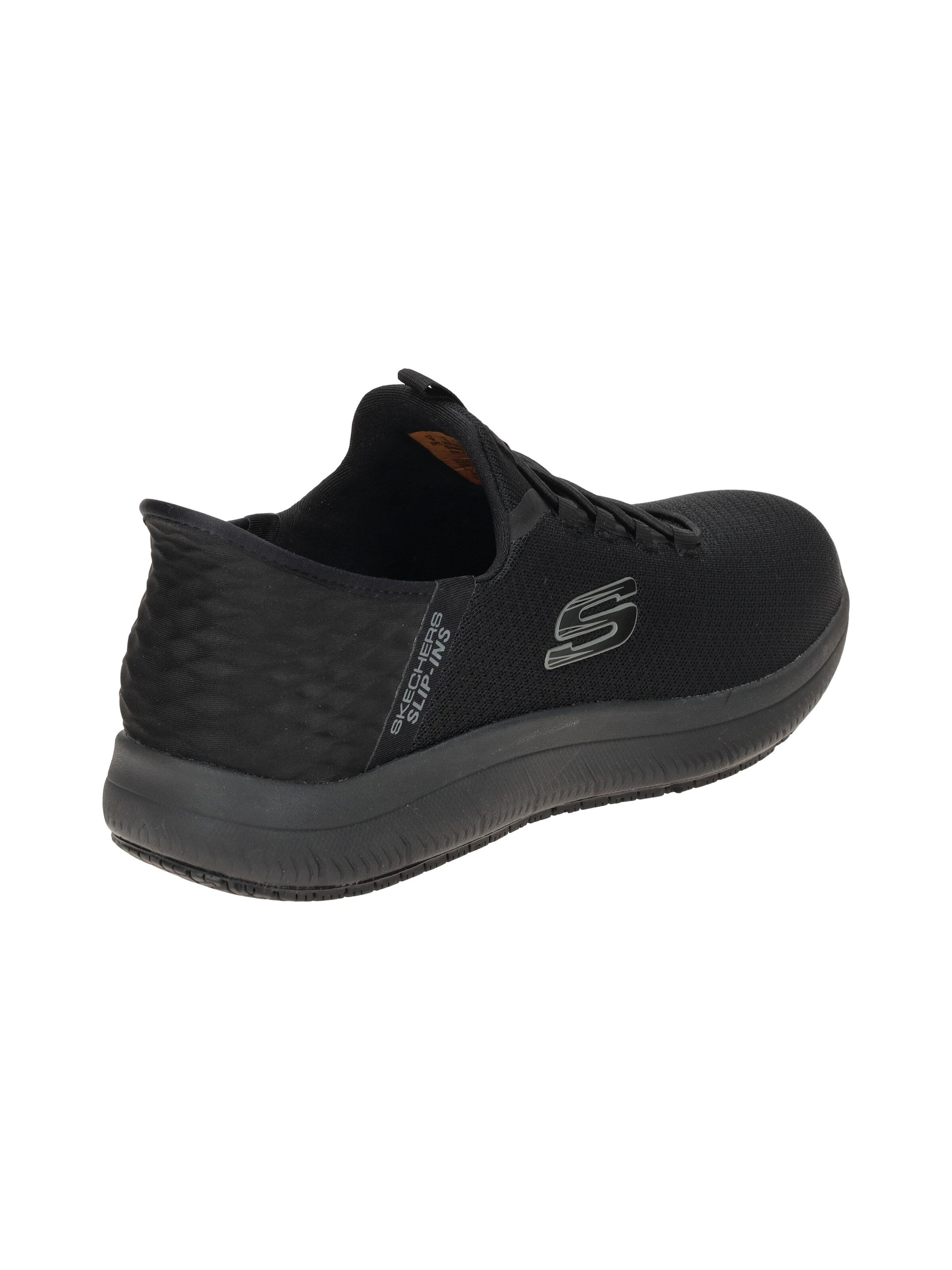 SKECHERS Athletic lace-up shoe 'Freizeitschuhe Summits Slip-In' in Black