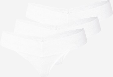 Lindex Thong in White: front