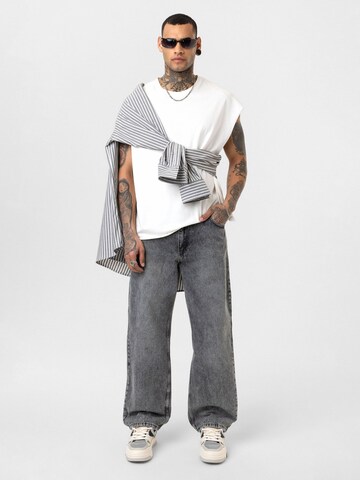Dandalo Wide Leg Jeans 'Albert' in Grau