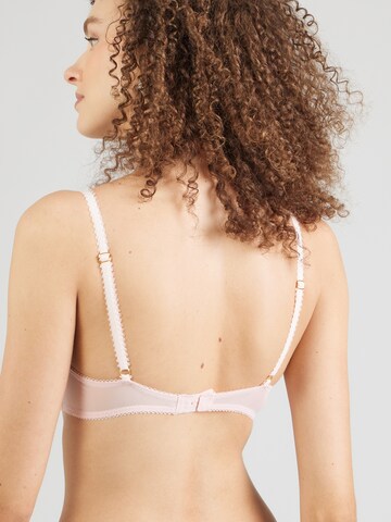 WILD LOVERS Bygelfri Behå 'VIVIENNE' i rosa