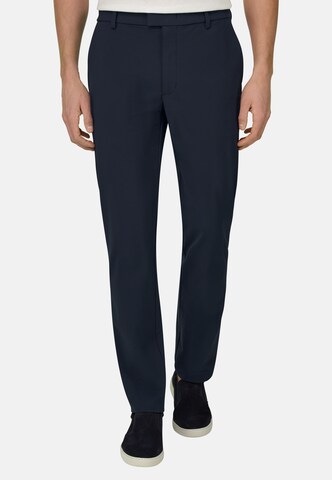 Boggi Milano Slimfit Hose in Blau: Vorderseite