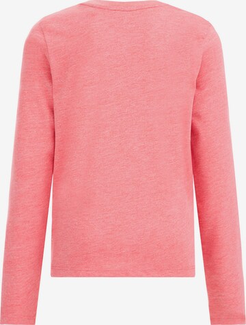 T-Shirt WE Fashion en rose