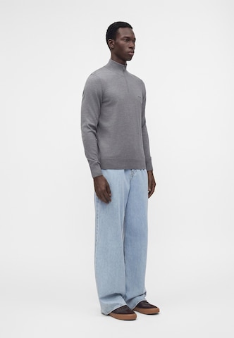 BOSS Sweater 'Ebenji' in Grey