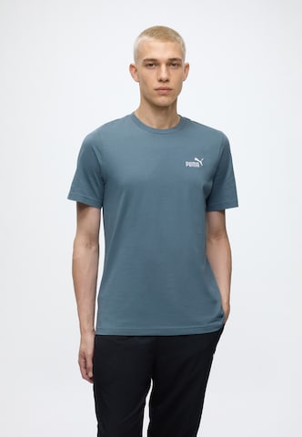 PUMA Performance shirt 'Essentials No. 1' in Blue: front