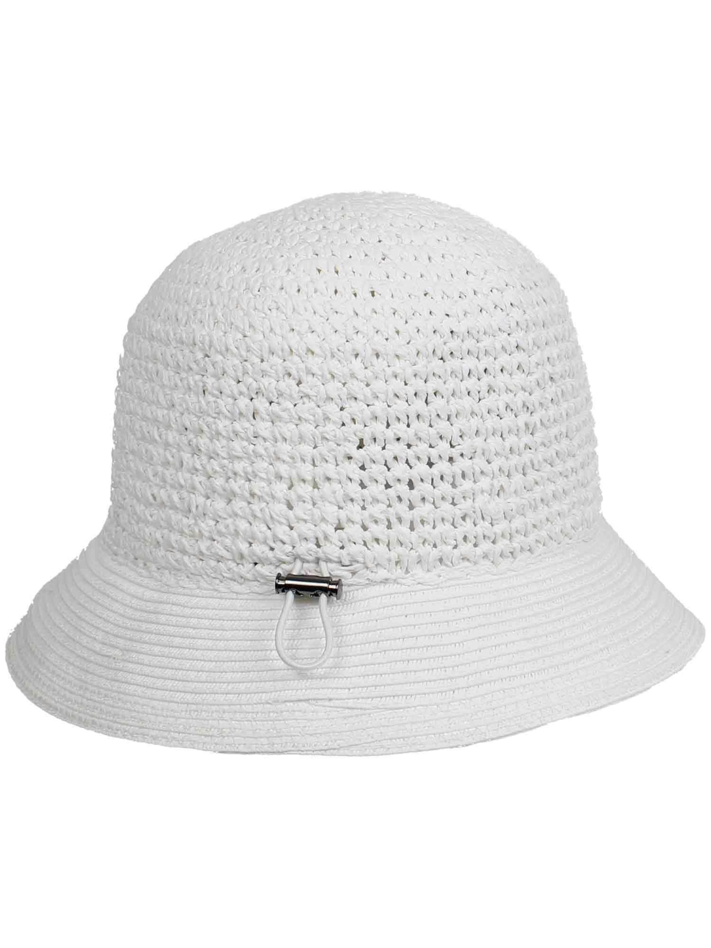 LOEVENICH Hut in Weiß: Vorderseite