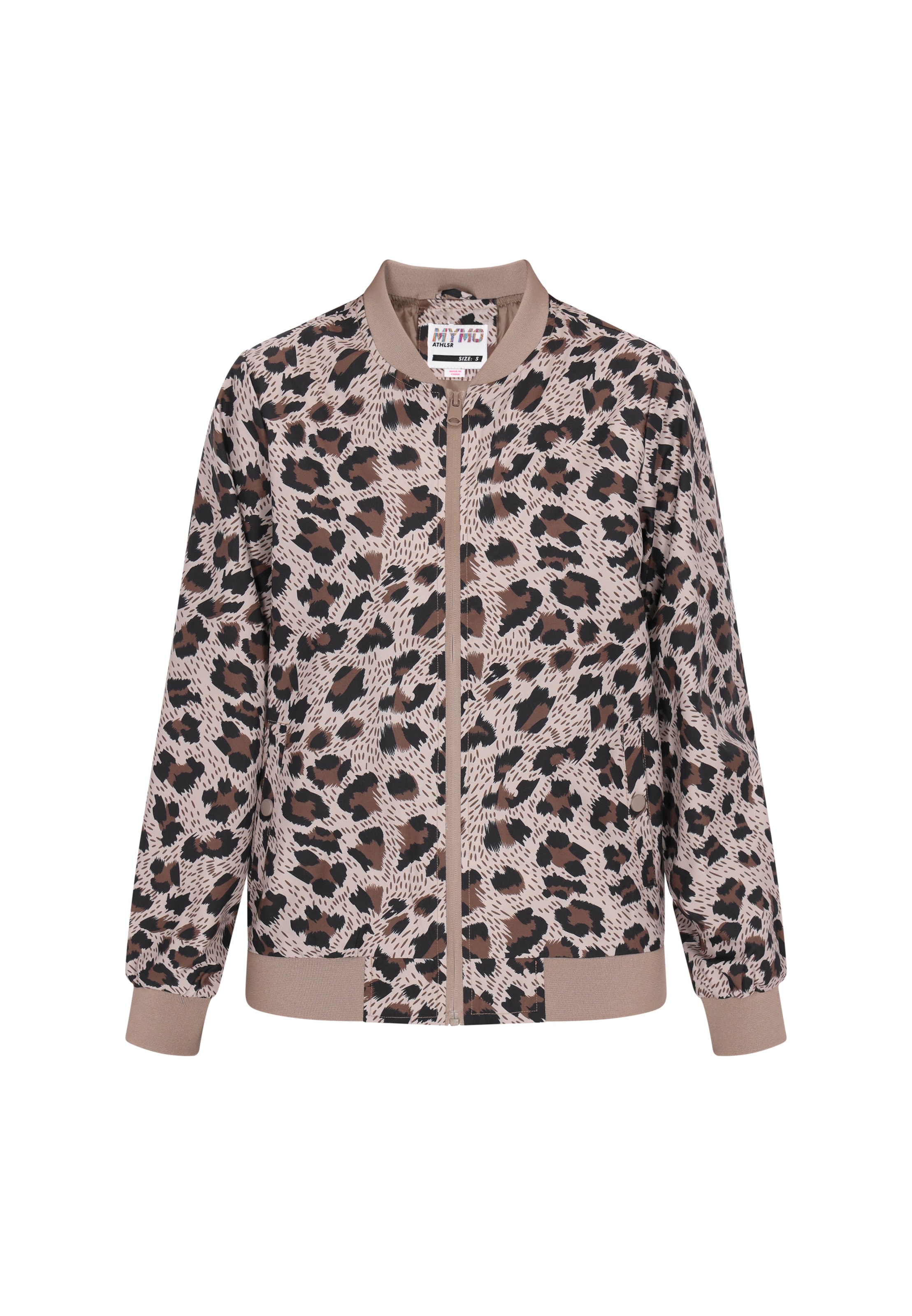 myMo ATHLSR Between-season jacket in Beige: front