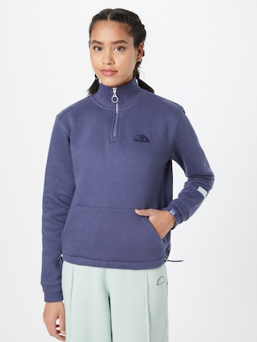 ELLESSE Sweatshirt 'Mighty' in Blauw: voorkant