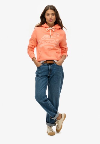 Superdry Sweatshirt 'High Flyers' in Oranje