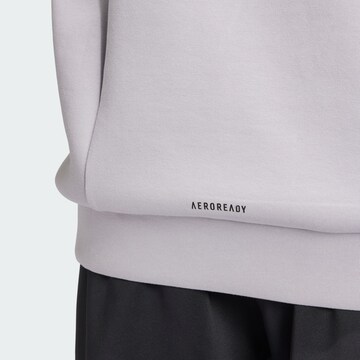 ADIDAS PERFORMANCE Sports sweatshirt 'Designed for Training' in Grey