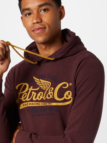 Petrol Industries Sweatshirt in Red