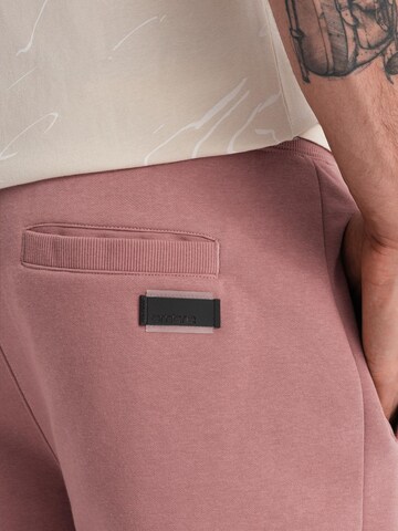 Regular Pantalon Ombre en rose