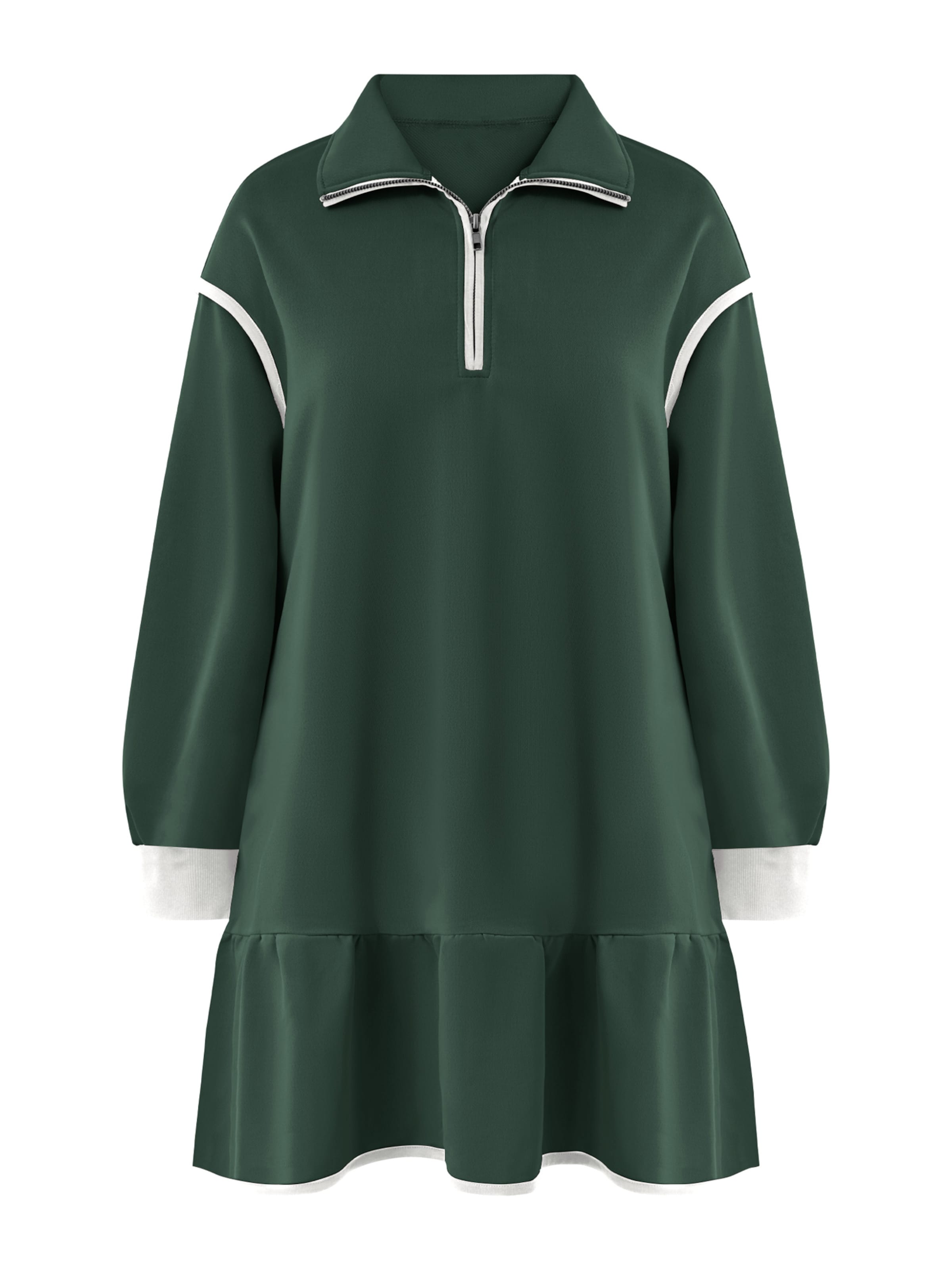 Imily Bela Šaty - Zelená: predná strana