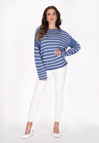 faina Pullover in Blau