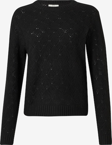 JDY Pullover 'JDYAMANDA' i sort: forside