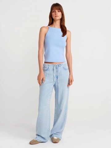 Dilvin Top in Blauw