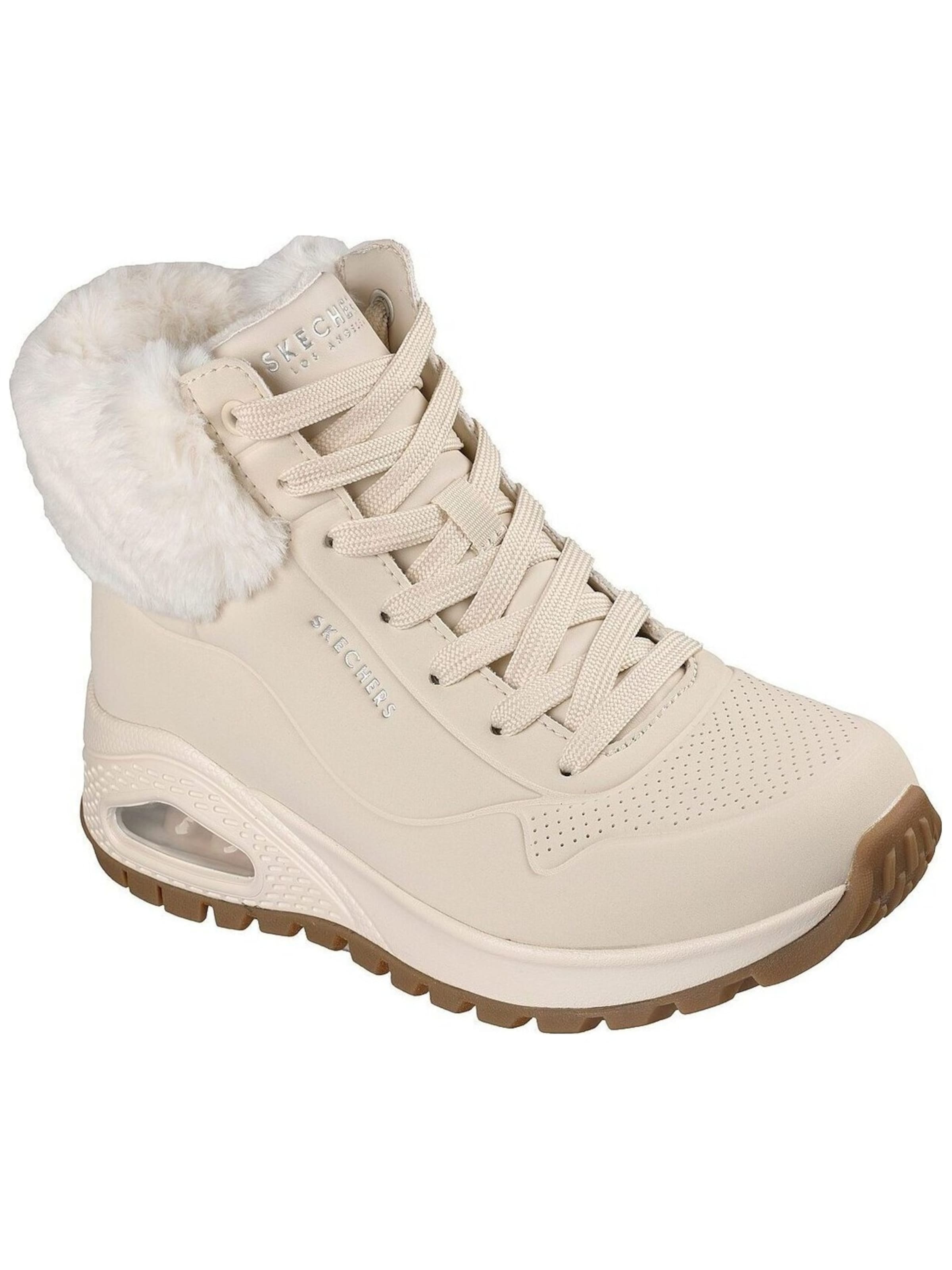 SKECHERS High-top trainers 'Skechers Uno Rugged Fall Air' in White: front