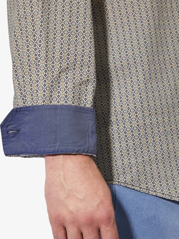 Charles Colby Comfort fit Overhemd 'Duke Quillon' in Wit