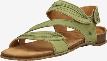 Sandales EL NATURALISTA en vert : devant