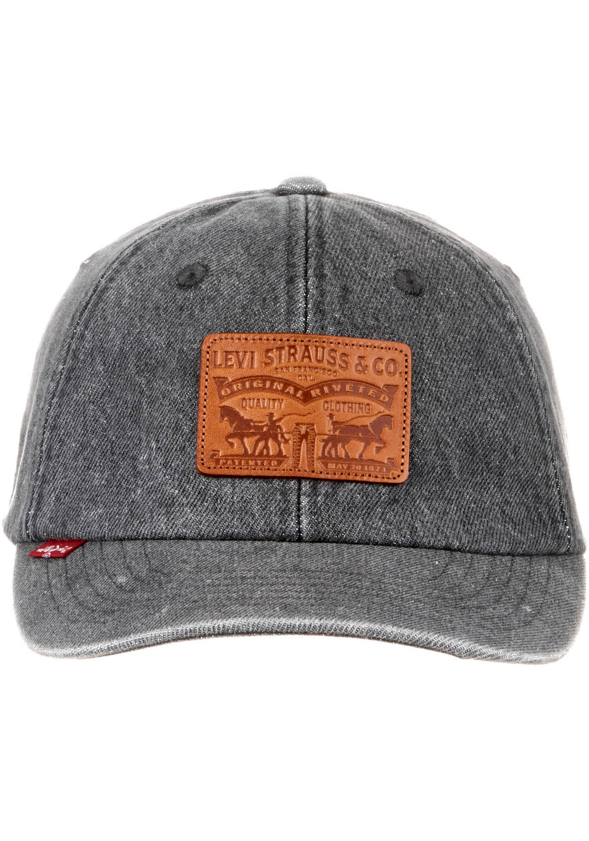 LEVI'S ® Cap 'HERITAGE' in Grey: front