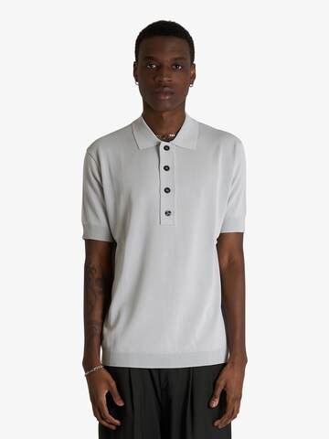 LOW BRAND Shirt in Zilver: voorkant