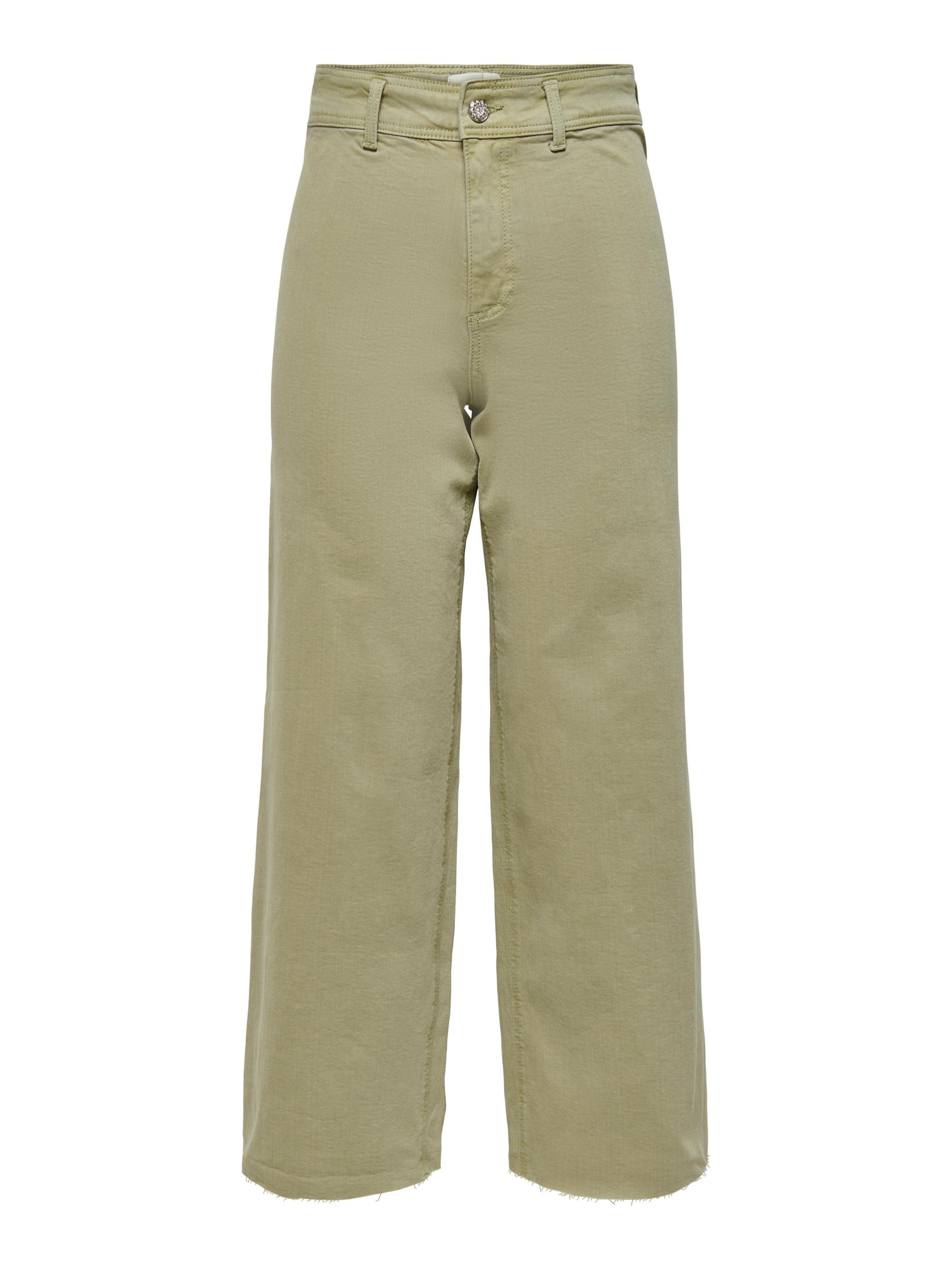 ONLY Wide leg Jeans 'Sylvie' in Green: front