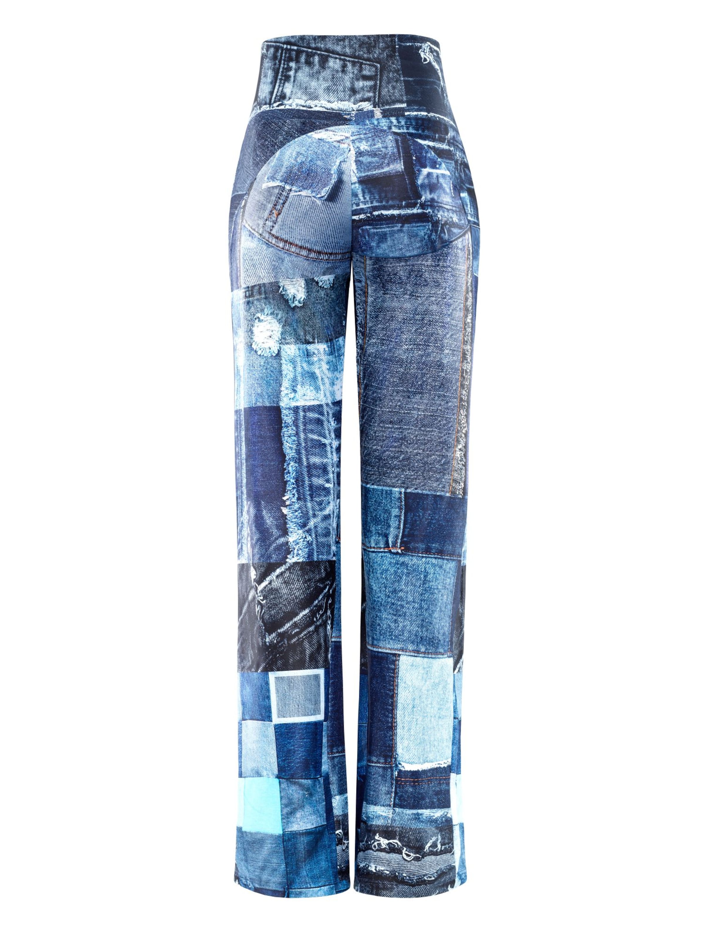 Regular Pantalon 'CUL105C' Winshape en bleu
