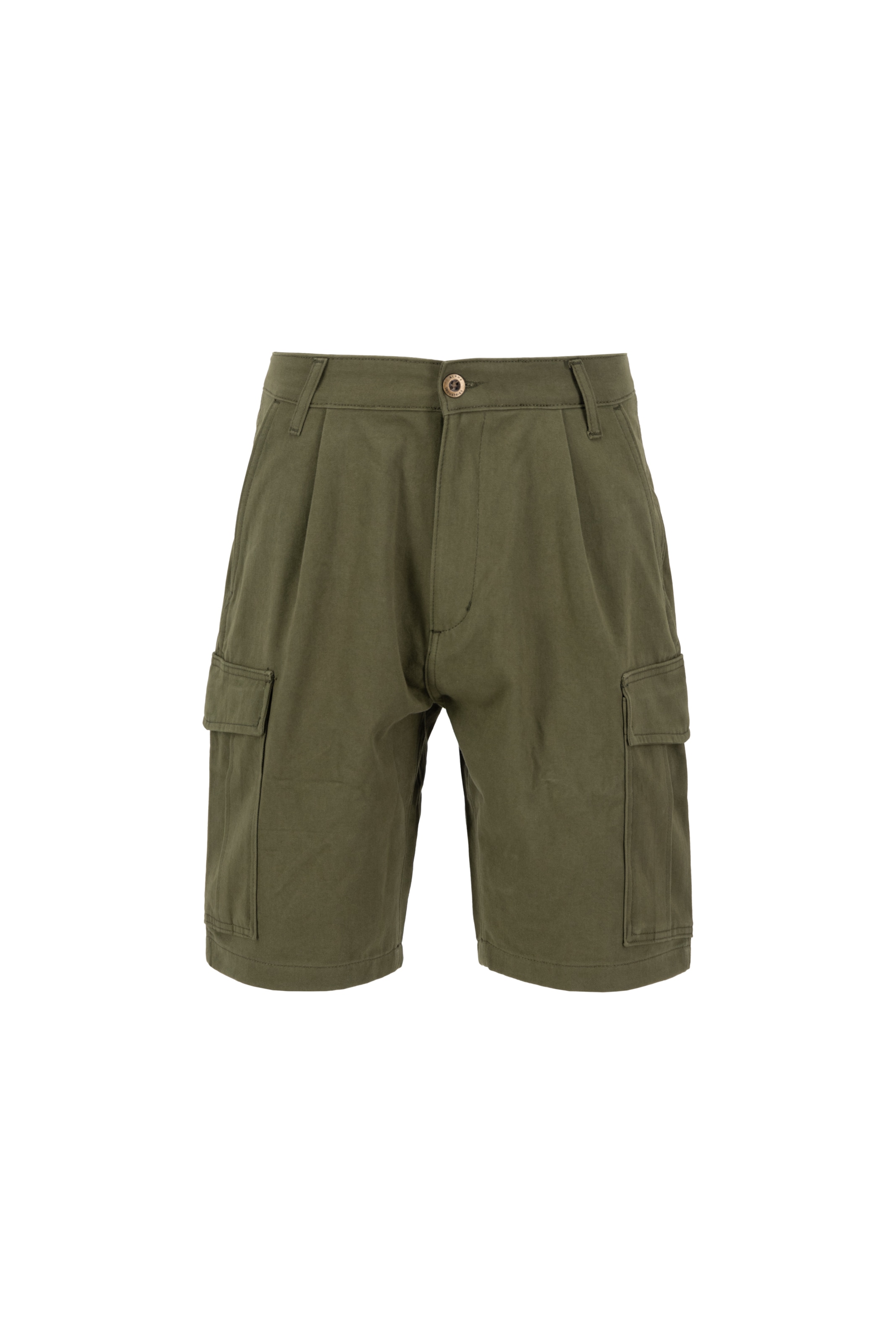 Loosefit Pantalon cargo 'Aircraft' ALPHA INDUSTRIES en vert : devant