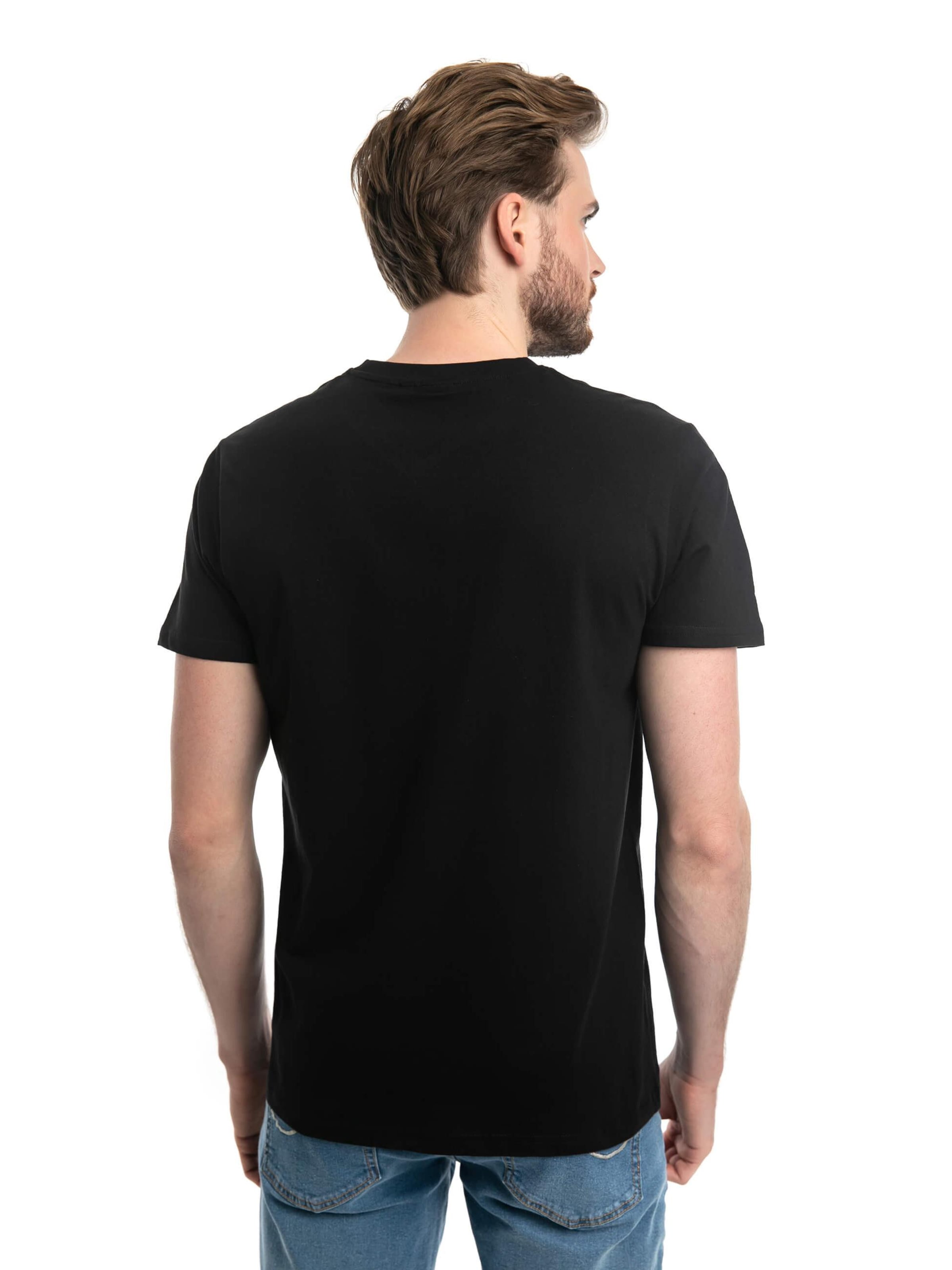ROADSIGN australia Shirt 'T-Shirt Basic'‌‌‌ in Schwarz