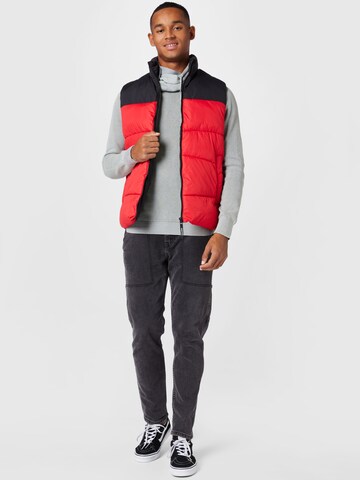 JACK & JONES - Chaleco 'CHILI' en rojo