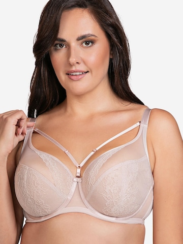 Minimiseur Soutien-gorge '1082' Vivisence en beige