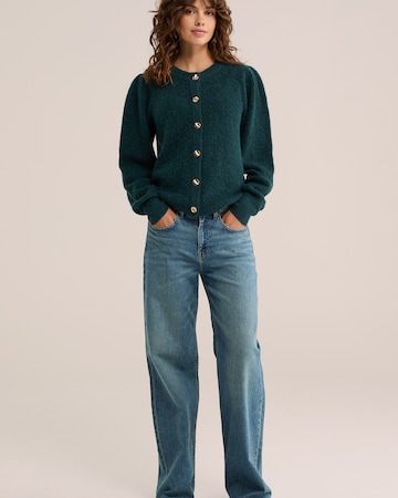 WE Fashion - Cárdigan en verde