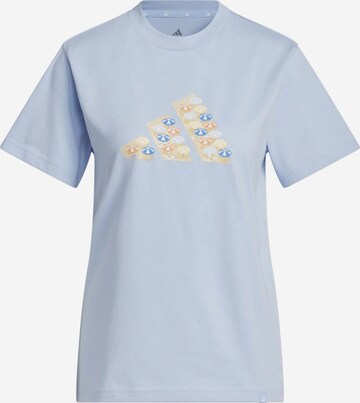 T-shirt fonctionnel 'DESTIADI' ADIDAS SPORTSWEAR en bleu : devant