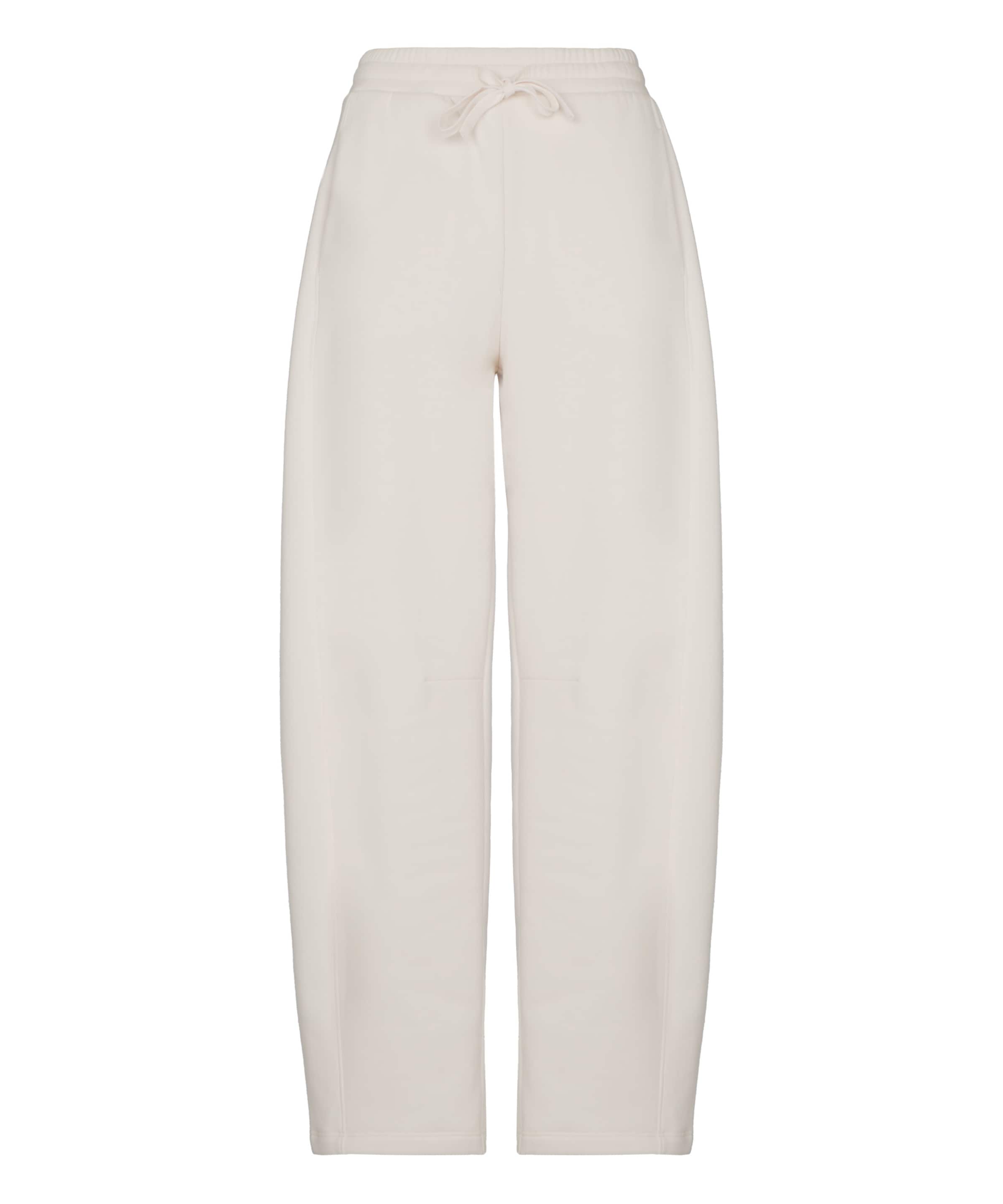 Hunkemöller Pyjamabroek in Wit: voorkant