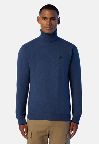 North Sails Sweater in Blue: front