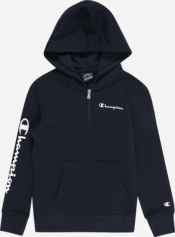 Champion Authentic Athletic Apparel Sweatshirt i blå: framsida