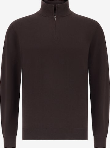 Pullover di Boggi Milano in marrone: frontale