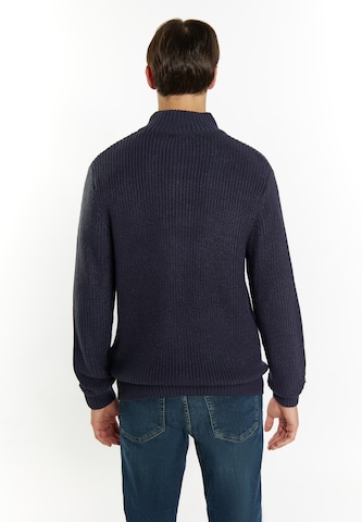 MO Knit cardigan 'Mimo' in Blue