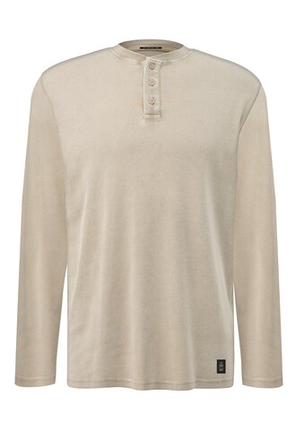 T-Shirt QS en beige : devant